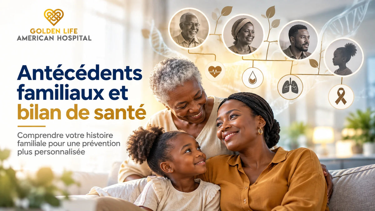 Antécédents familiaux et bilan de santé