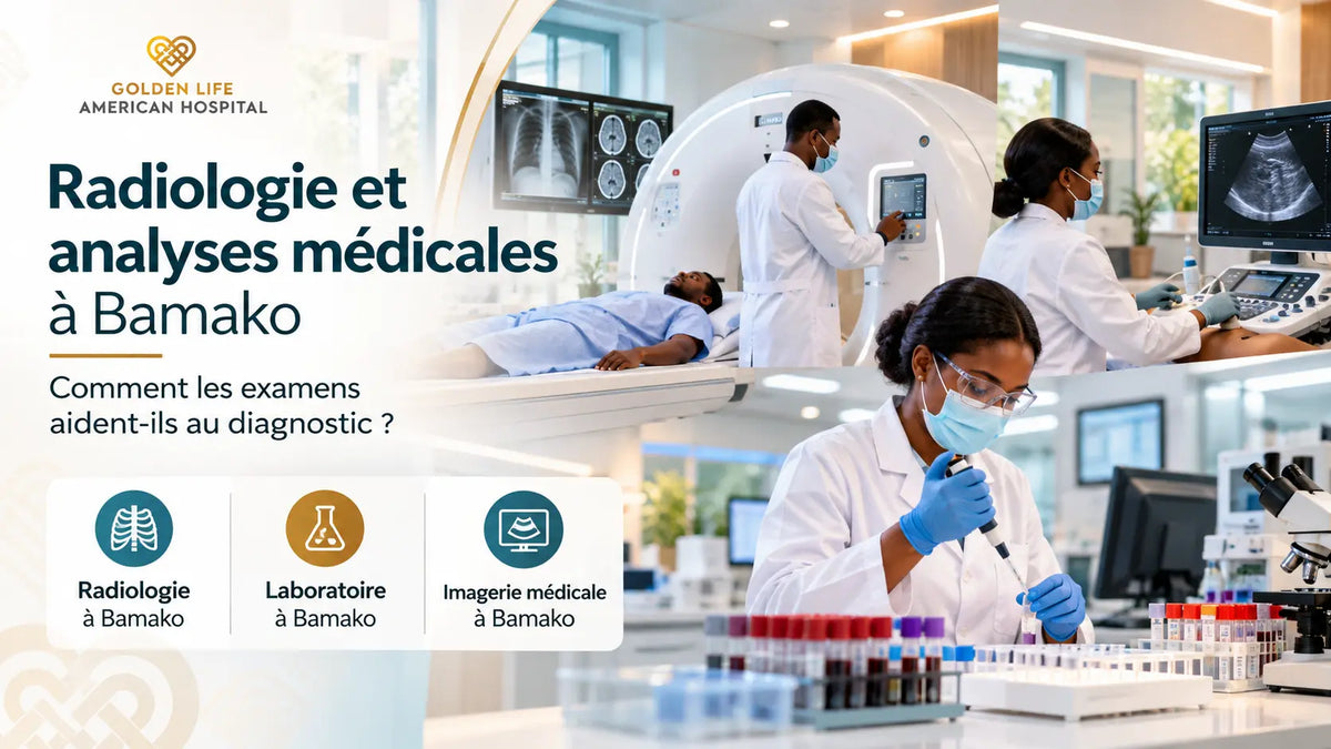 Laboratoire Bamako, imagerie médicale Bamako, analyses médicales Bamako