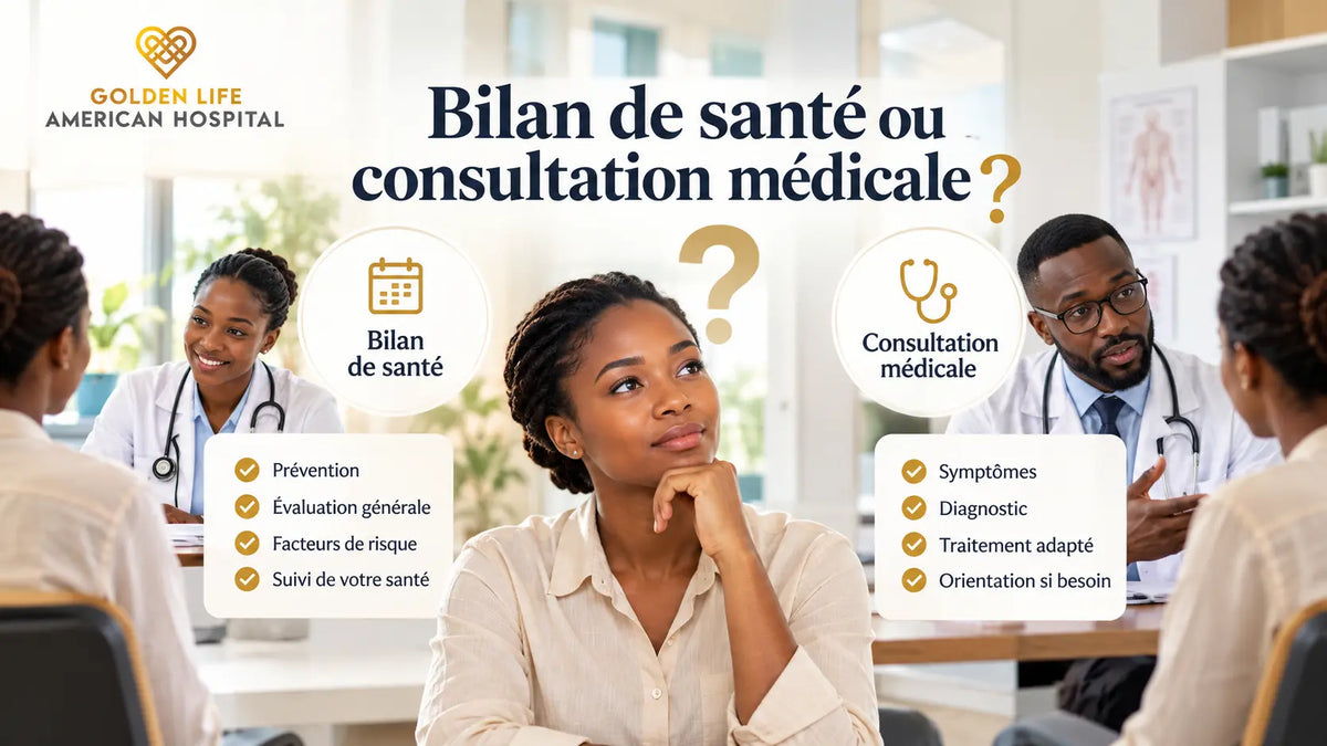 Bilan de santé ou consultation médicale ?